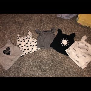 5 tank onesies